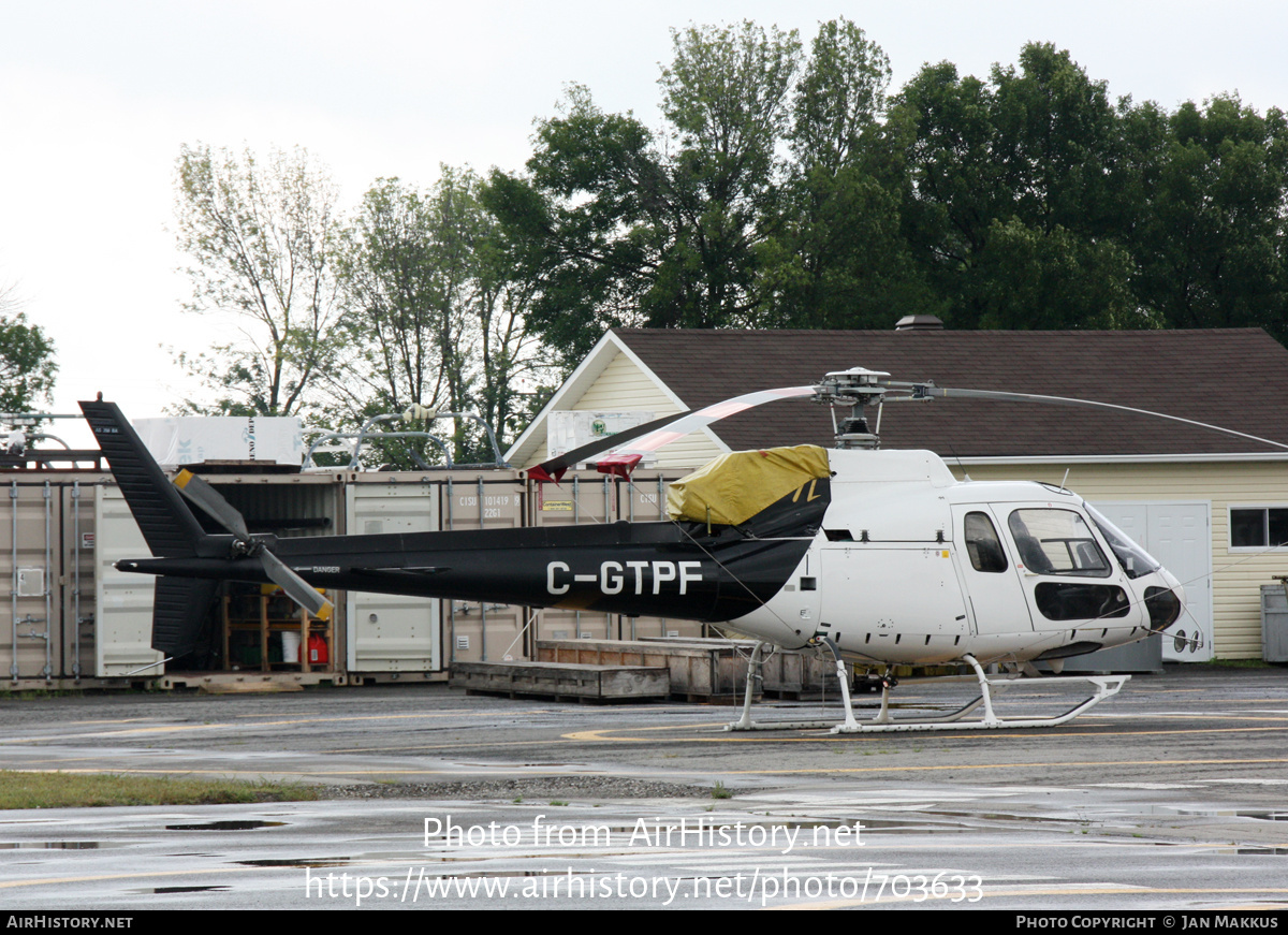 Aircraft Photo of C-GTPF | Aerospatiale AS-350BA Squirrel | AirHistory.net #703633