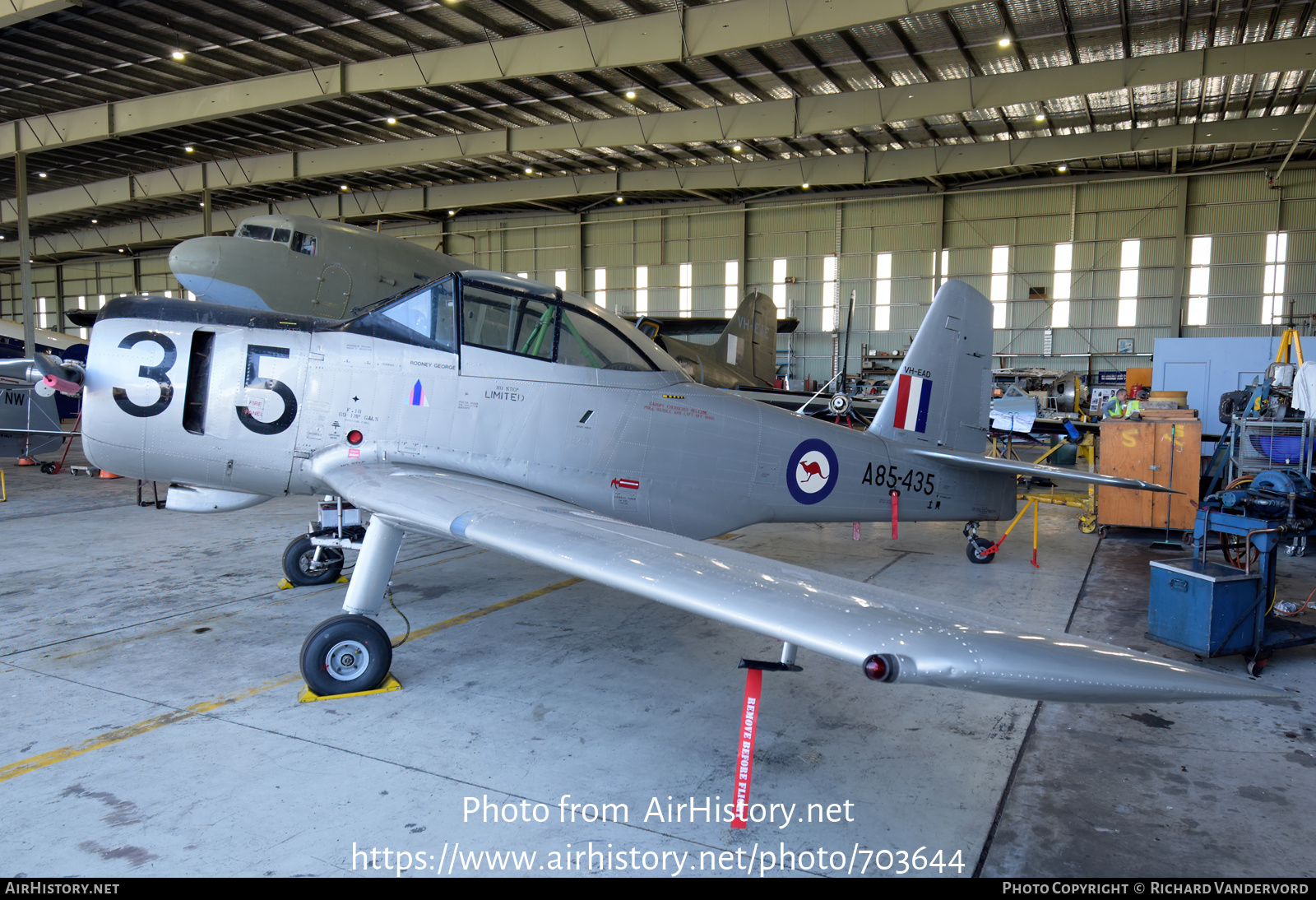 Aircraft Photo of VH-EAD / A85-435 | Commonwealth CA-25 Winjeel | Australia - Air Force | AirHistory.net #703644