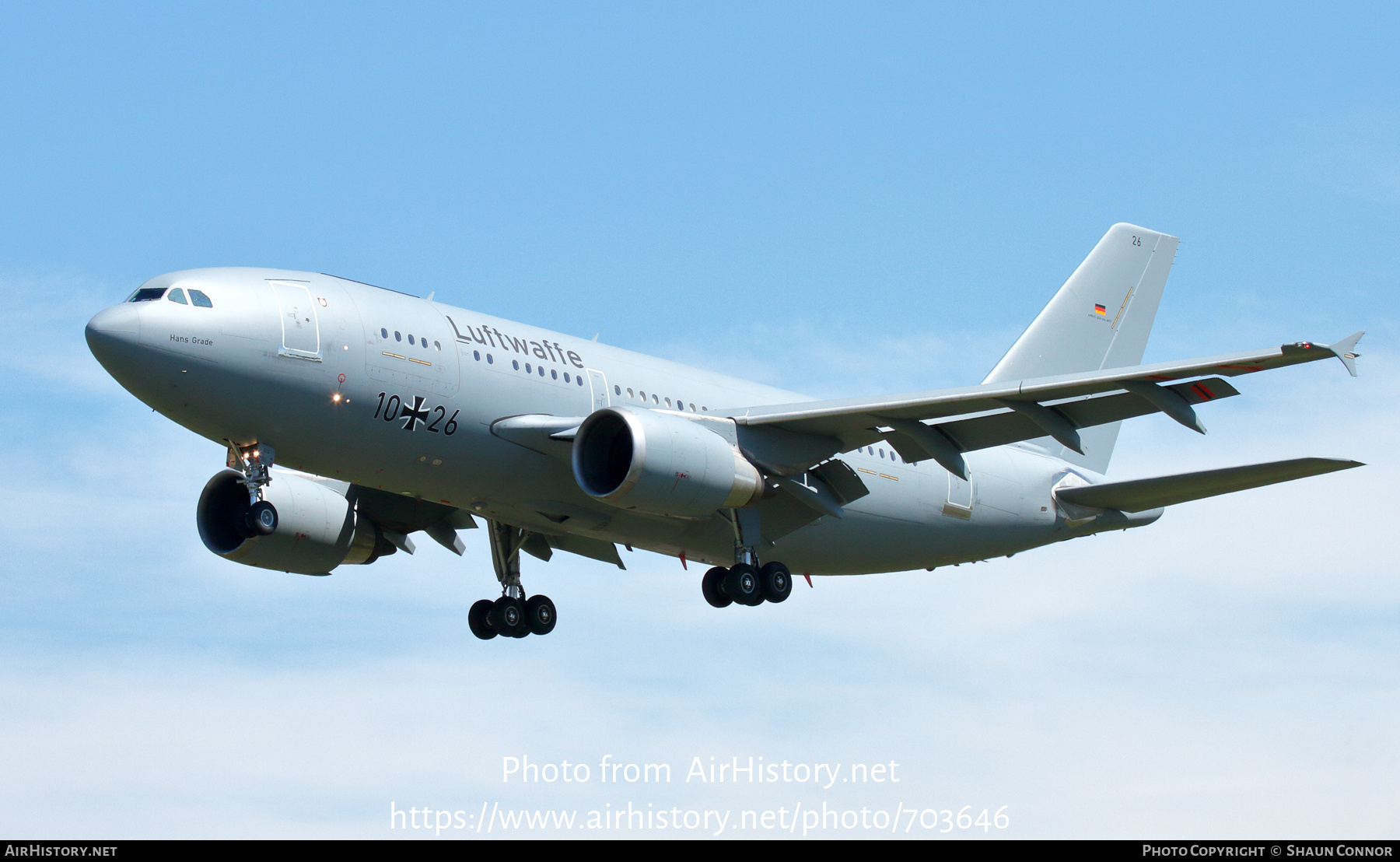 Aircraft Photo of 1026 | Airbus A310-304 | Germany - Air Force | AirHistory.net #703646