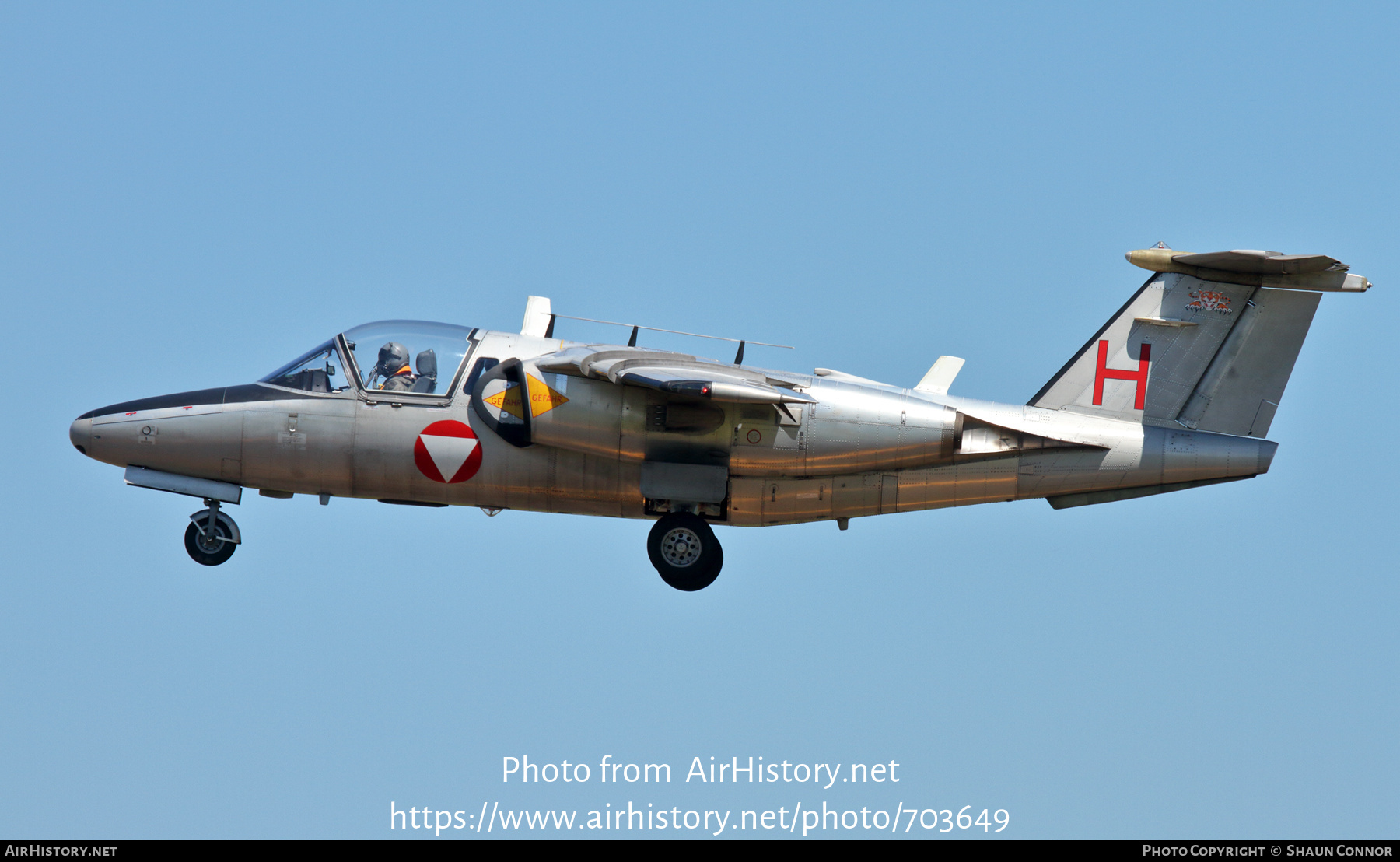 Aircraft Photo of RH-28 / H red | Saab 105OE | Austria - Air Force | AirHistory.net #703649