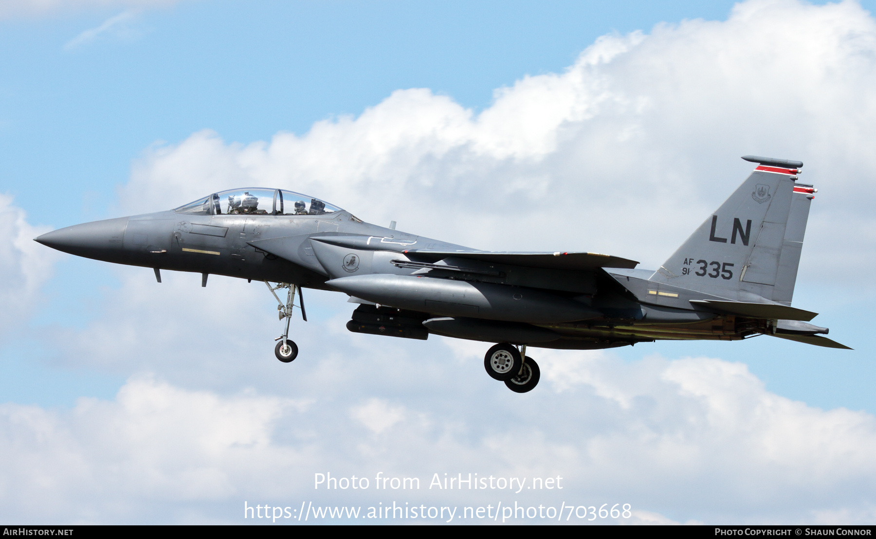 Aircraft Photo of 91-0335 / AF91-335 | McDonnell Douglas F-15E Strike Eagle | USA - Air Force | AirHistory.net #703668