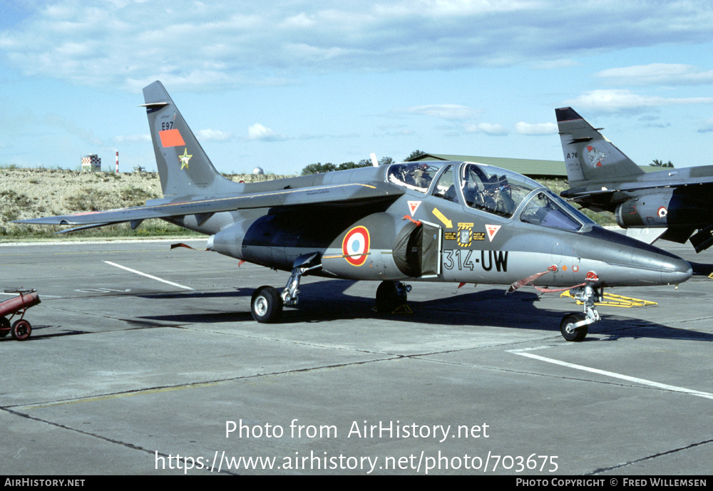 Aircraft Photo of E97 | Dassault-Dornier Alpha Jet E | France - Air Force | AirHistory.net #703675