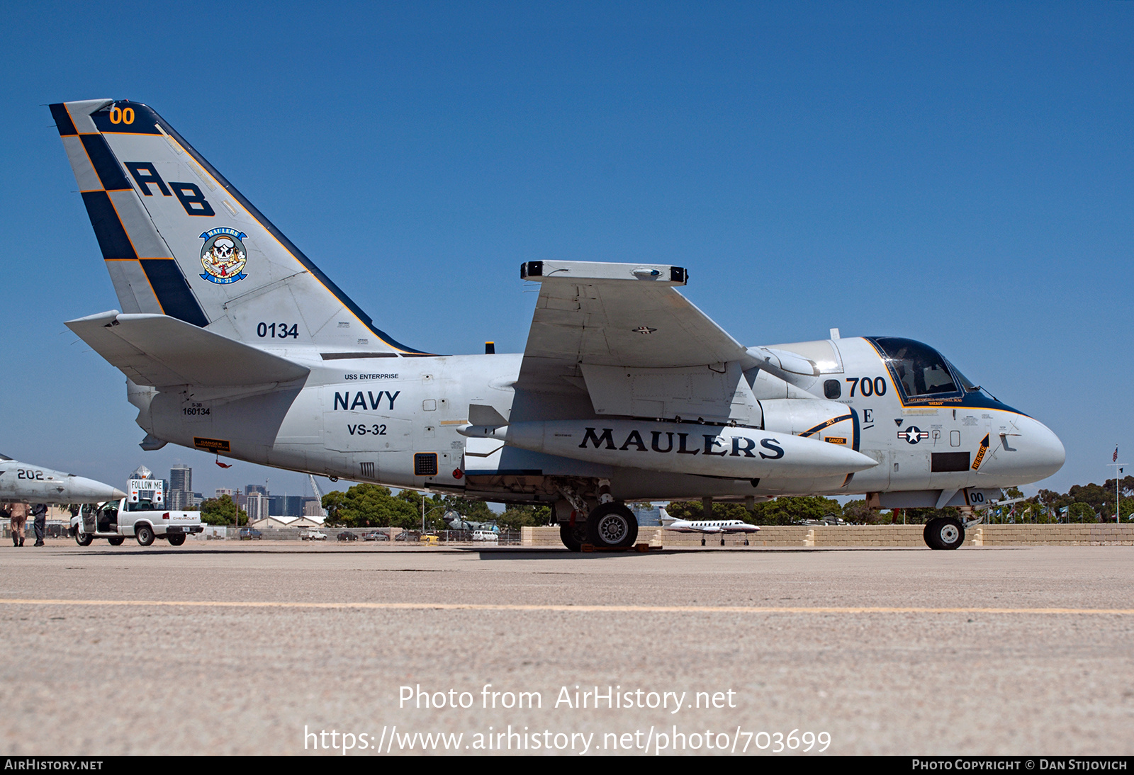 Aircraft Photo of 160134 / 0134 | Lockheed S-3B Viking | USA - Navy | AirHistory.net #703699