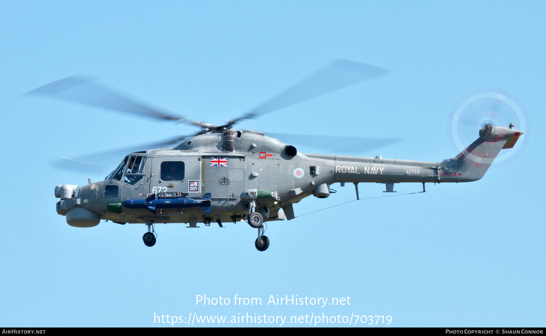 Aircraft Photo of XZ723 | Westland WG-13 Lynx HMA8SRU | UK - Navy | AirHistory.net #703719