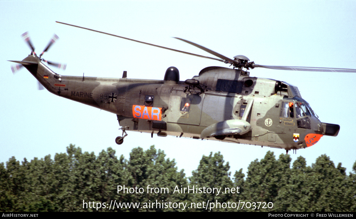 Aircraft Photo of 8968 | Westland WS-61 Sea King Mk41 | Germany - Navy | AirHistory.net #703720