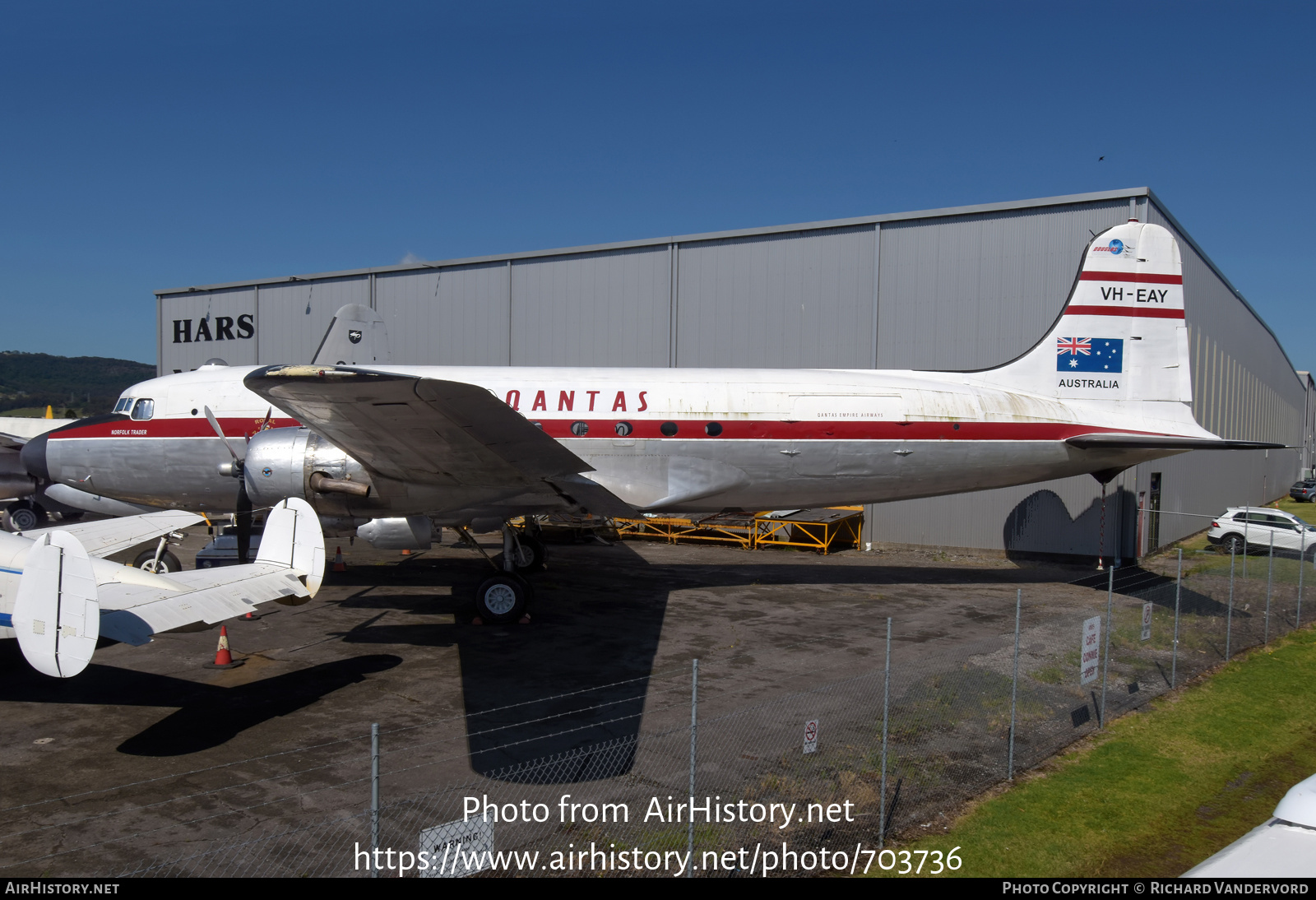 Aircraft Photo of VH-EAY | Douglas C-54E Skymaster | Qantas | AirHistory.net #703736