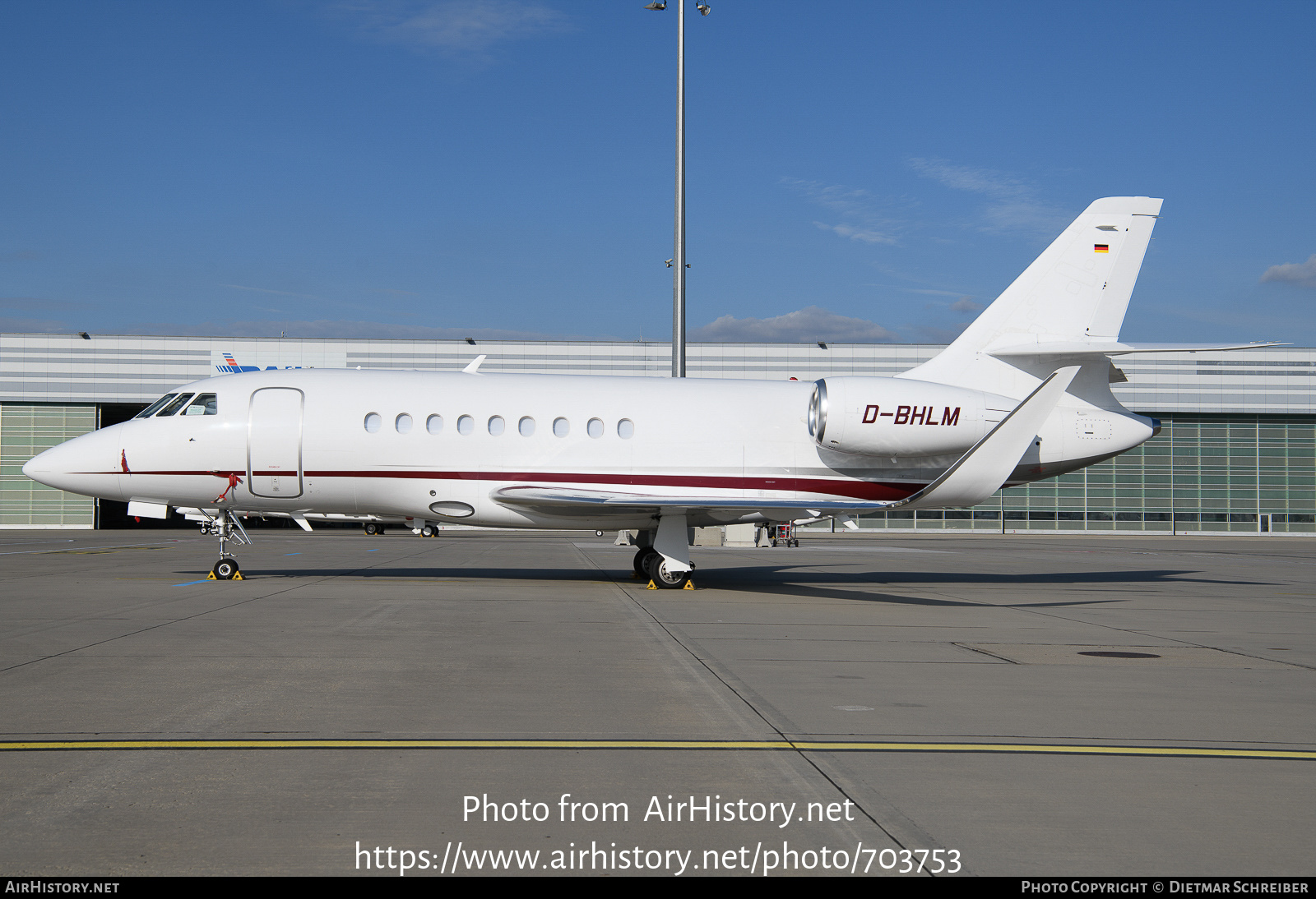 Aircraft Photo of D-BHLM | Dassault Falcon 2000S | AirHistory.net #703753