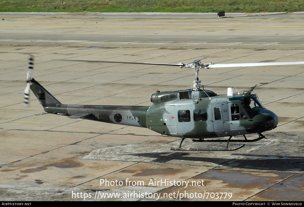 Aircraft Photo of L1209 | Bell UH-1H-II Iroquois | Lebanon - Air Force | AirHistory.net #703779