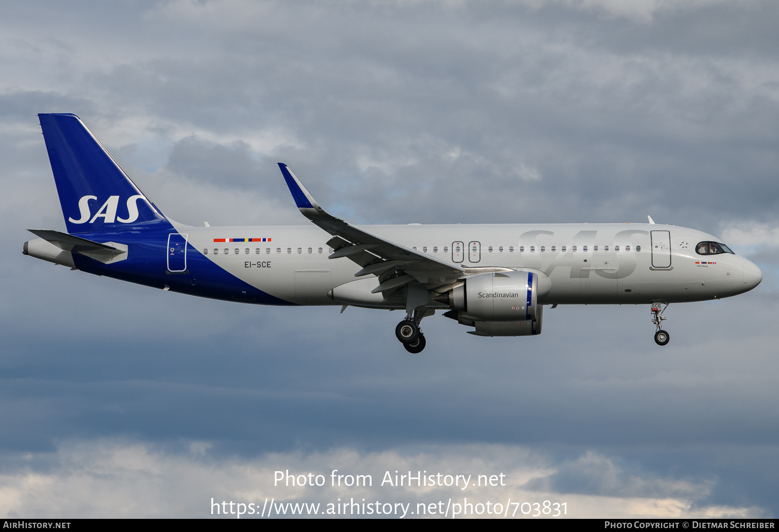 Aircraft Photo of EI-SCE | Airbus A320-251N | Scandinavian Airlines - SAS | AirHistory.net #703831