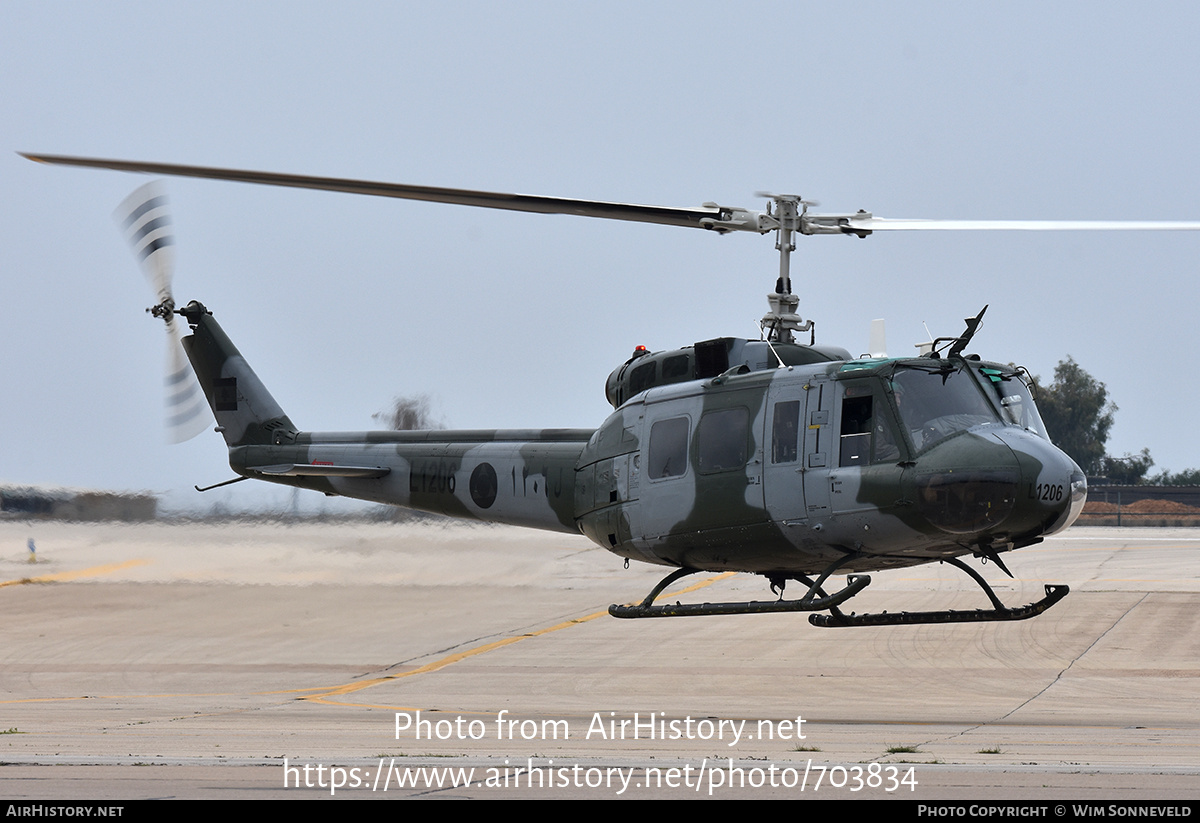 Aircraft Photo of L1206 | Bell UH-1H-II Iroquois | Lebanon - Air Force | AirHistory.net #703834