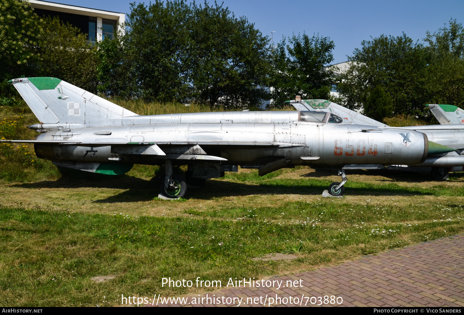 Aircraft Photo of 6504 | Mikoyan-Gurevich MiG-21MF | Poland - Air Force | AirHistory.net #703880