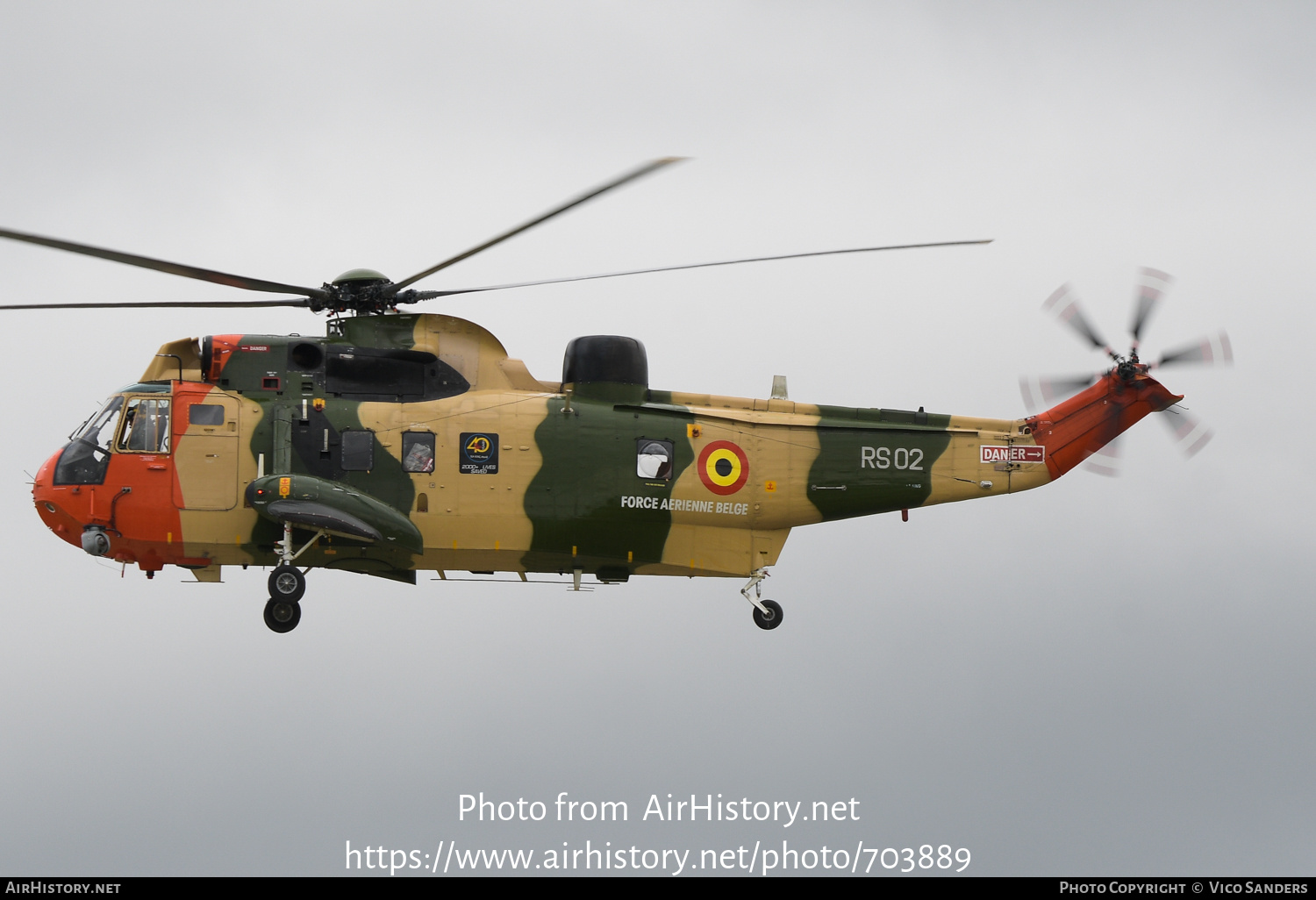 Aircraft Photo of G-BDNI / RS02 | Westland WS-61 Sea King Mk48 | Belgium - Air Force | AirHistory.net #703889