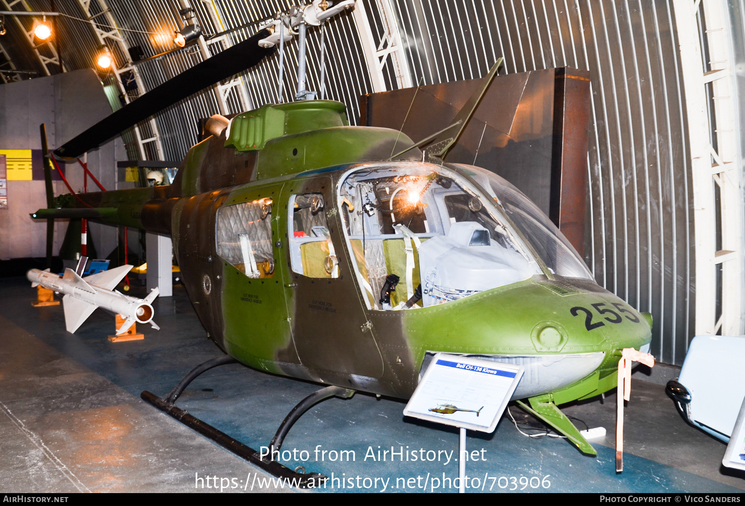 Aircraft Photo of 136255 | Bell CH-136 Kiowa (206A-1/COH-58A) | Canada - Air Force | AirHistory.net #703906