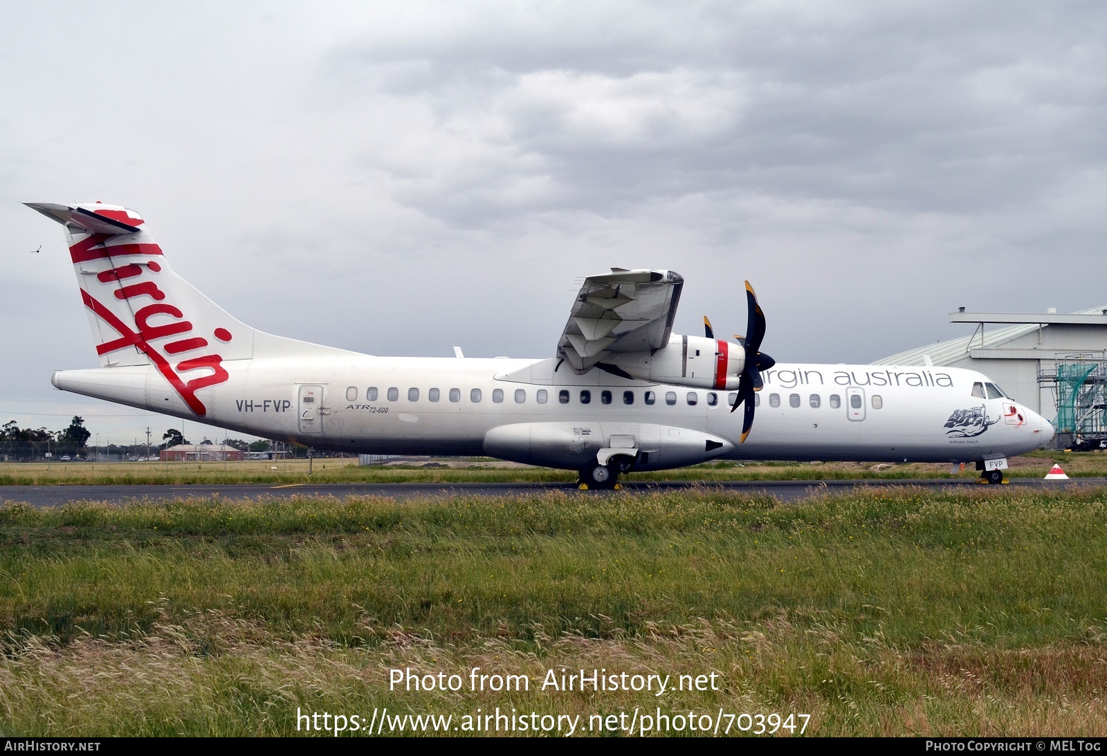 Aircraft Photo of VH-FVP | ATR ATR-72-600 (ATR-72-212A) | Virgin Australia Airlines | AirHistory.net #703947