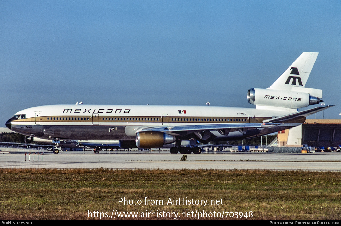 Aircraft Photo of XA-MEX | McDonnell Douglas DC-10-15 | Mexicana | AirHistory.net #703948