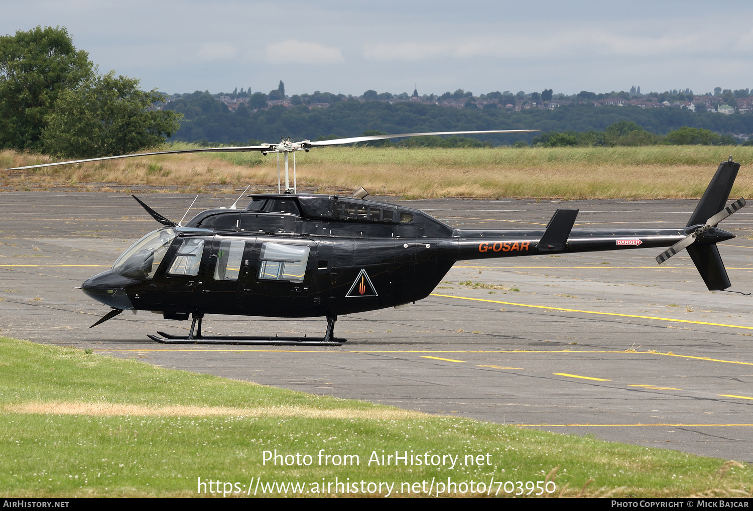 Aircraft Photo of G-OSAR | Bell 206L-1 LongRanger II | AirHistory.net #703950