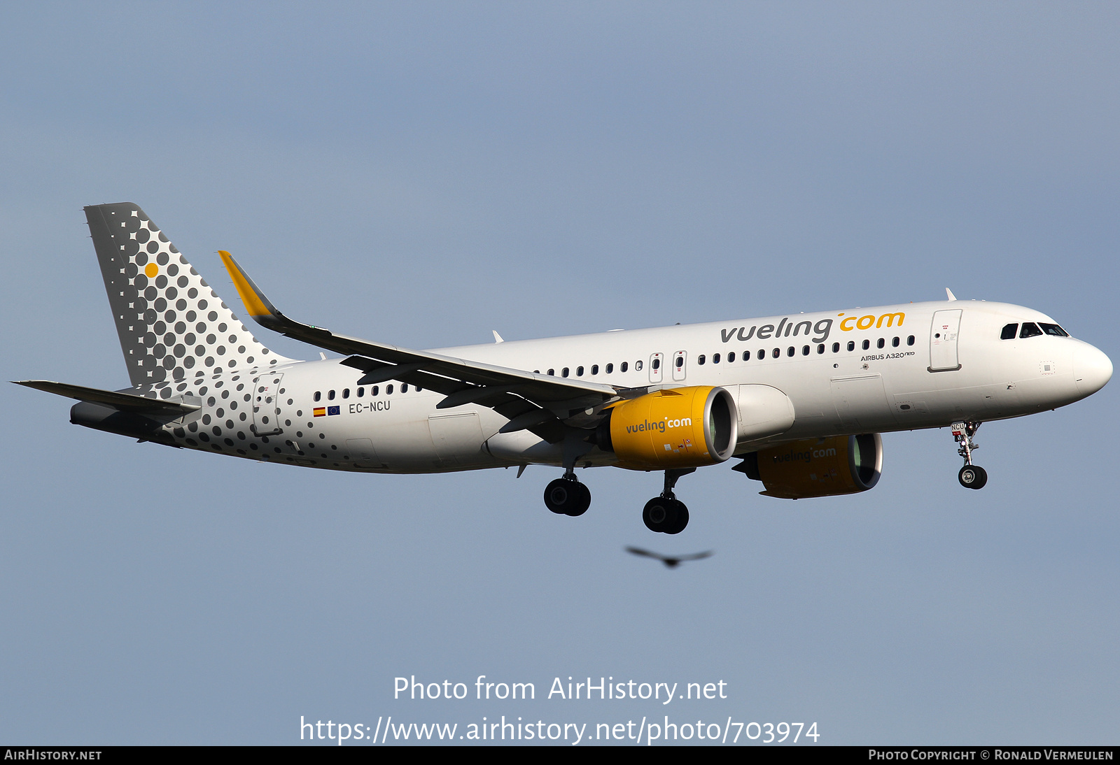Aircraft Photo of EC-NCU | Airbus A320-271N | Vueling Airlines | AirHistory.net #703974