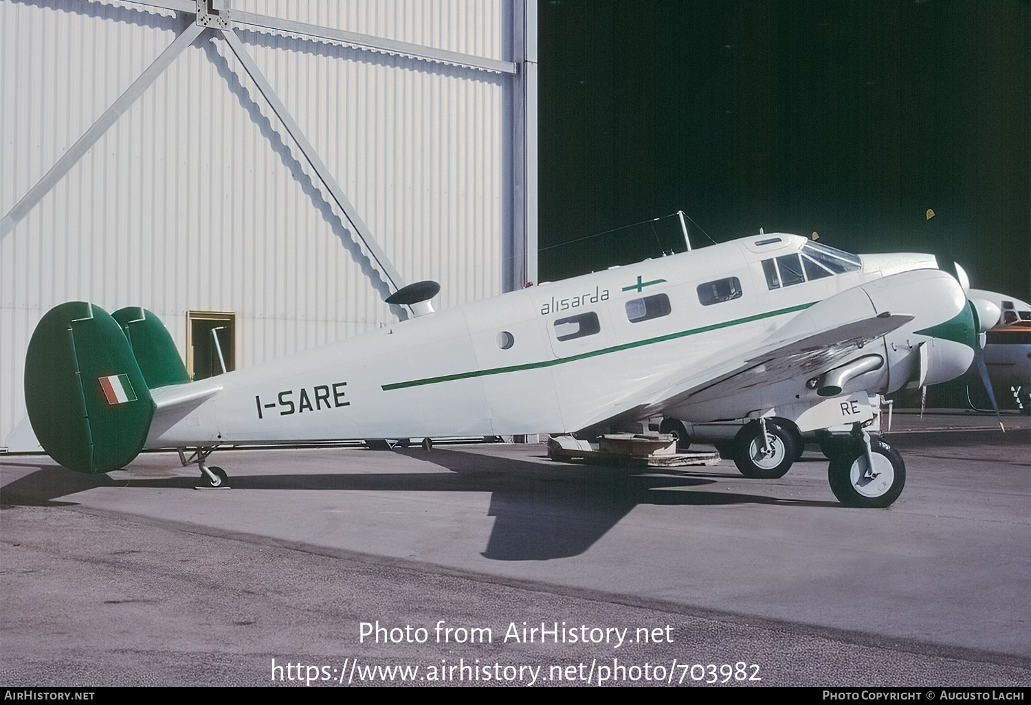 Aircraft Photo of I-SARE | Beech C-45F Expeditor | Alisarda | AirHistory.net #703982