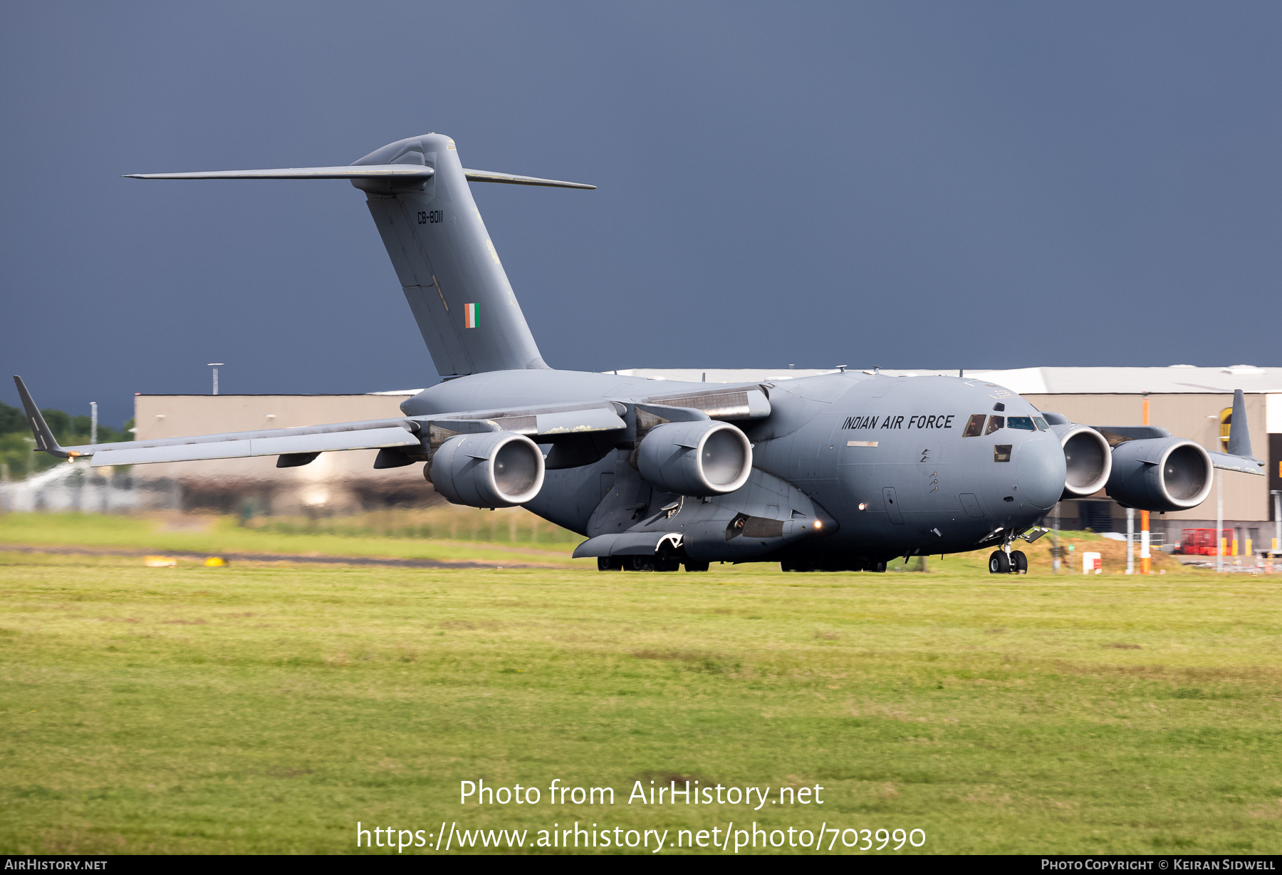 Aircraft Photo of CB-8011 | Boeing C-17A Globemaster III | India - Air Force | AirHistory.net #703990