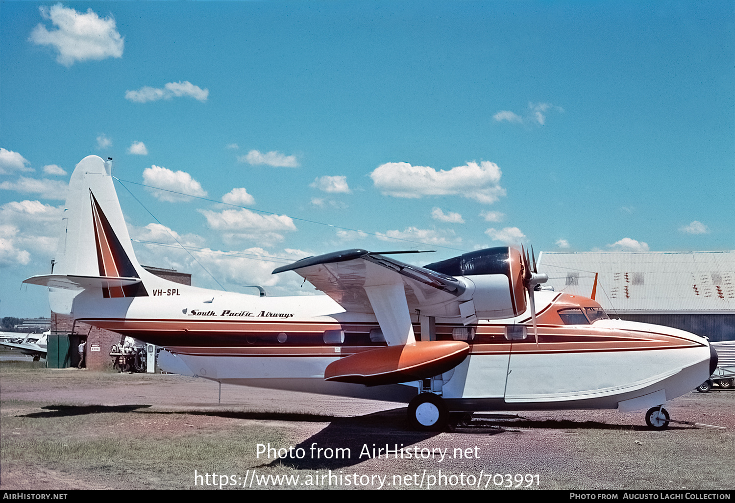 Aircraft Photo of VH-SPL | Grumman G-73 Mallard | South Pacific Airways - SPA | AirHistory.net #703991