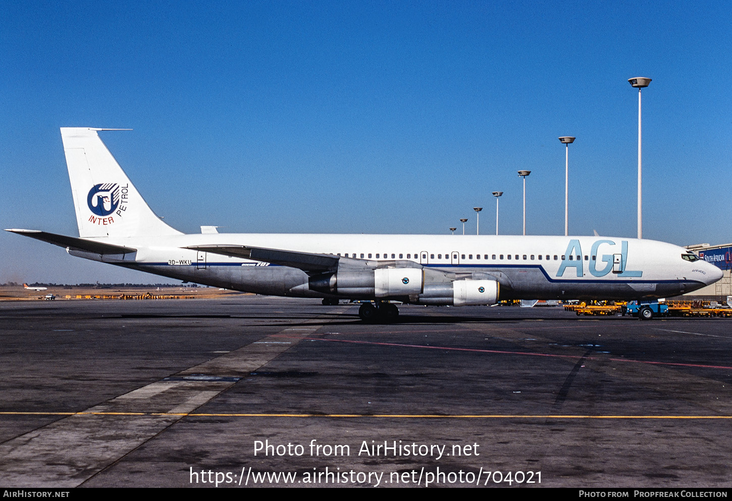 Aircraft Photo of 3D-WKU | Boeing 707-330B | AGL - Air Grand Lucs | AirHistory.net #704021