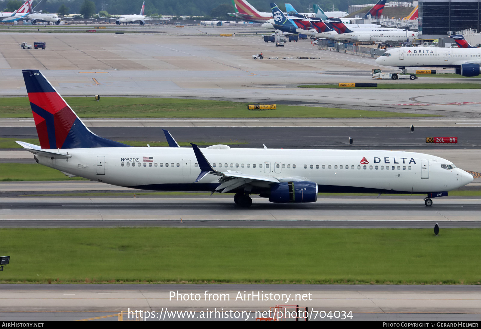 Aircraft Photo of N952DZ | Boeing 737-9GP/ER | Delta Air Lines | AirHistory.net #704034