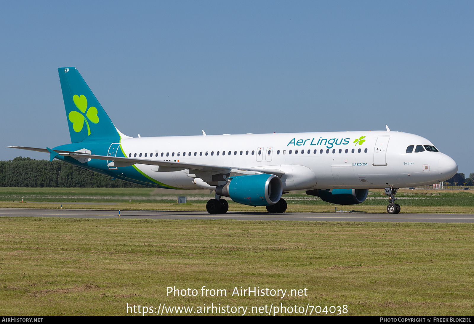 Aircraft Photo of EI-DEP | Airbus A320-214 | Aer Lingus | AirHistory.net #704038