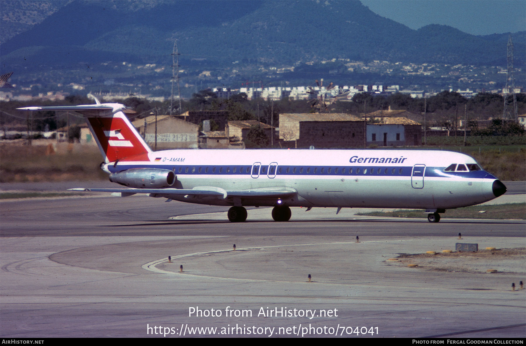 Aircraft Photo of D-AMAM | BAC 111-515FB One-Eleven | Germanair | AirHistory.net #704041