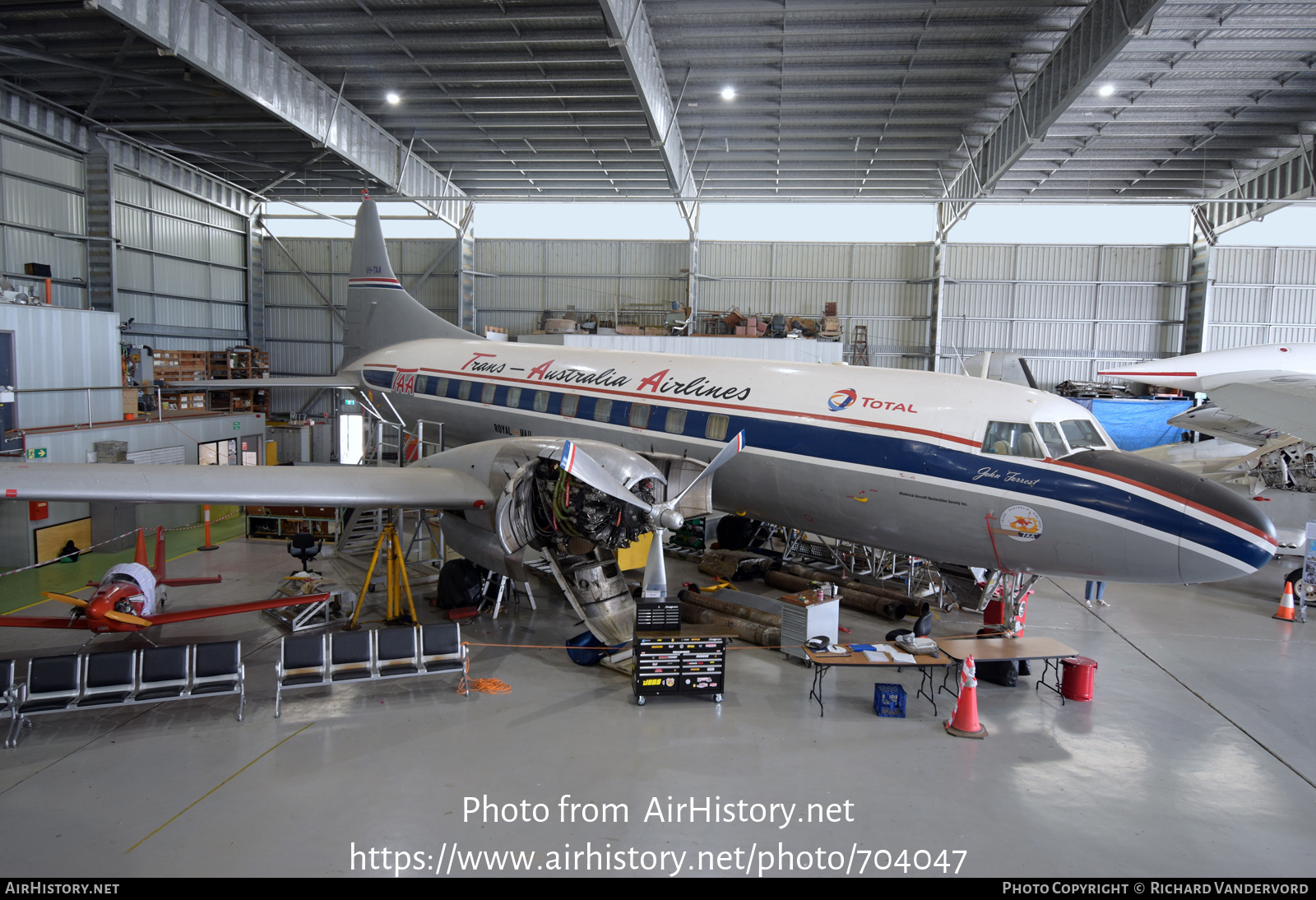 Aircraft Photo of VH-TAA | Convair VC-131D | Trans-Australia Airlines ...