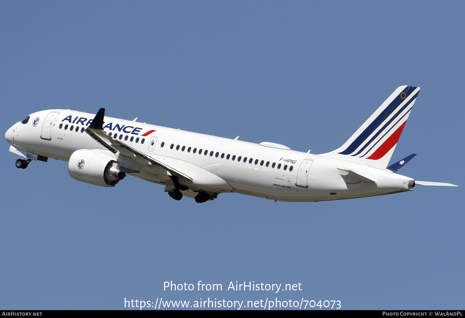 Aircraft Photo of F-HPNG | Airbus A220-371 (BD-500-1A11) | Air France | AirHistory.net #704073