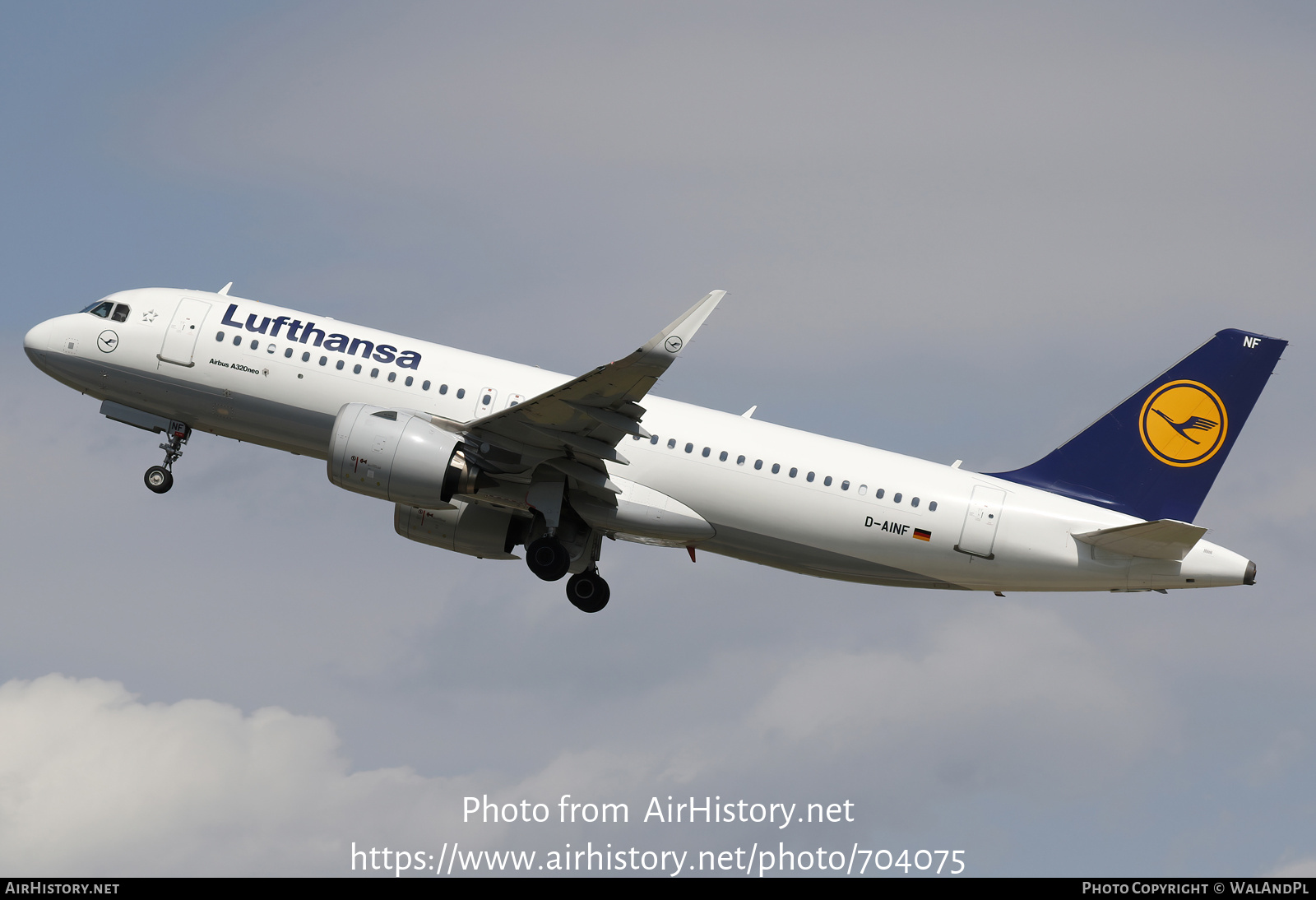 Aircraft Photo of D-AINF | Airbus A320-271N | Lufthansa | AirHistory.net #704075