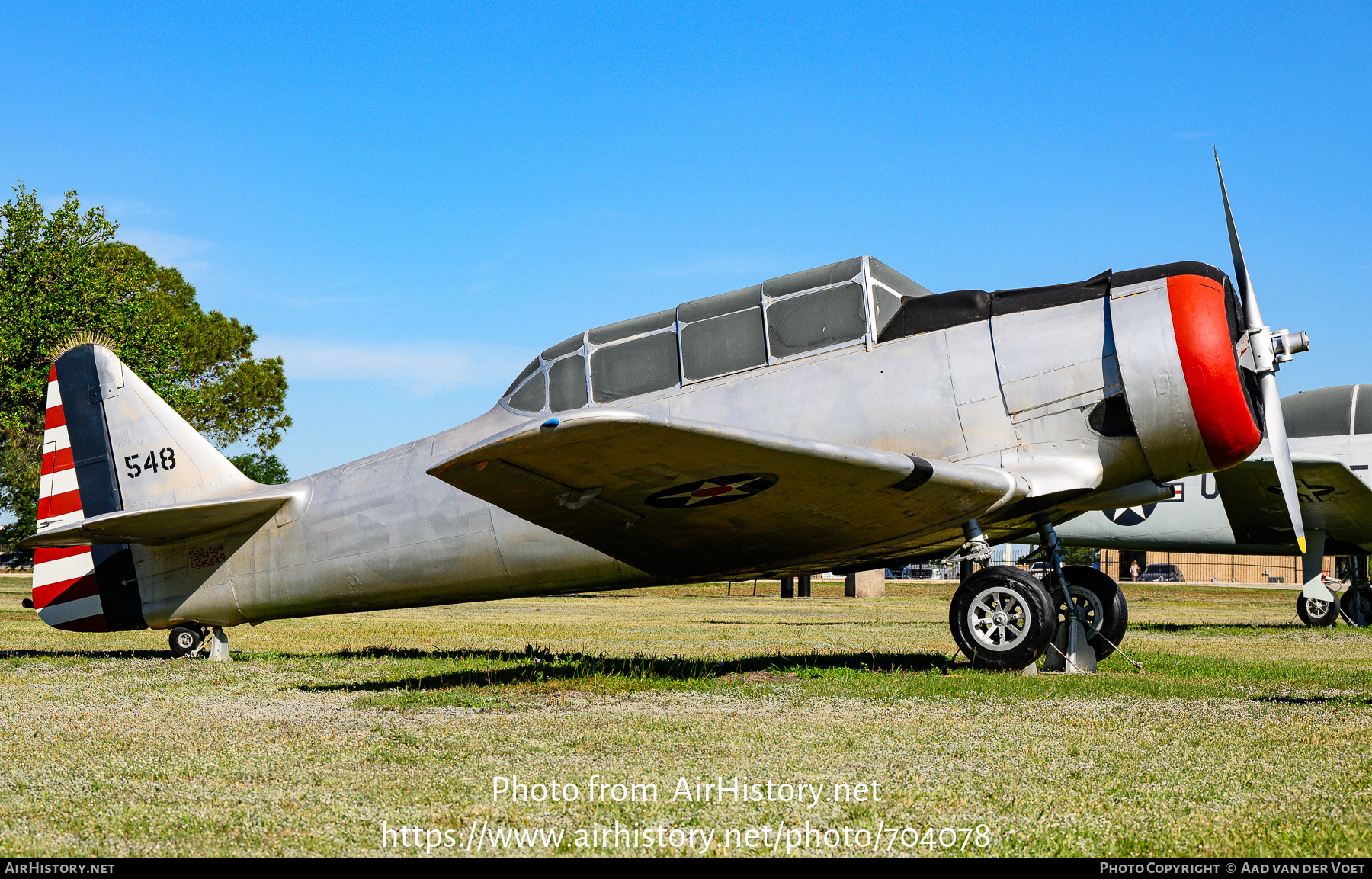 Aircraft Photo of 548 | North American SNJ-4 Texan | USA - Air Force | AirHistory.net #704078