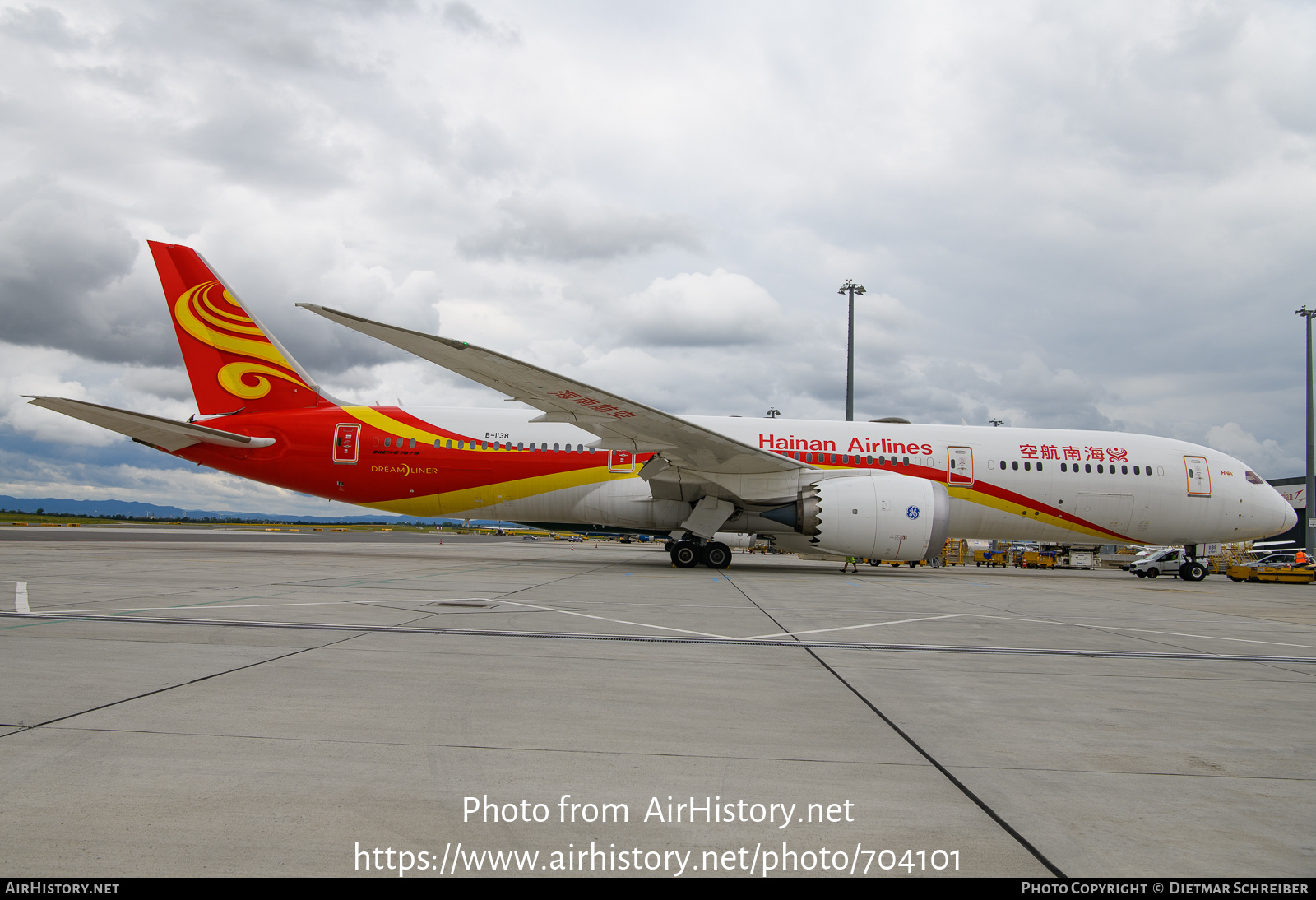 Aircraft Photo of B-1138 | Boeing 787-9 Dreamliner | Hainan Airlines | AirHistory.net #704101