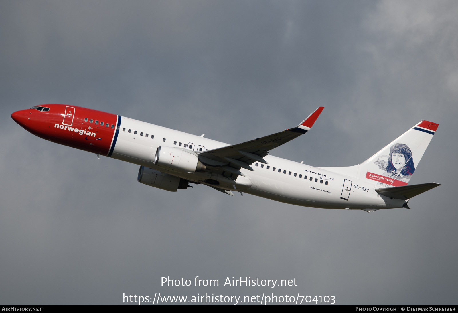 Aircraft Photo of SE-RXC | Boeing 737-86N | Norwegian | AirHistory.net #704103