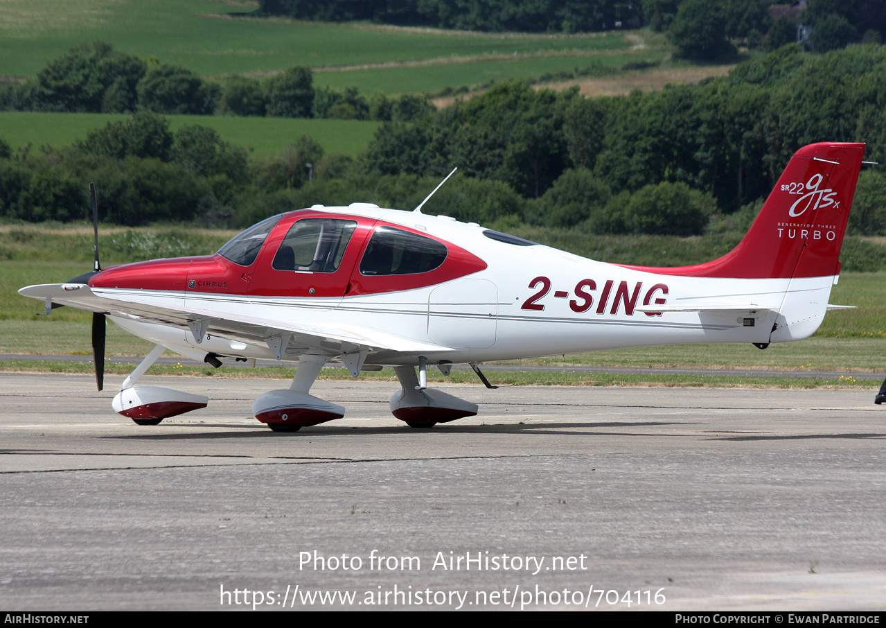 Aircraft Photo of 2-SING | Cirrus SR-22 G3-GTSX Turbo | AirHistory.net #704116