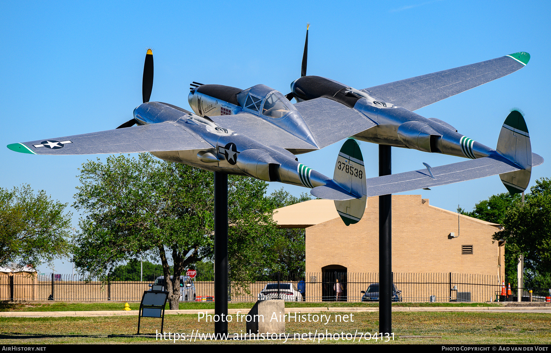 Aircraft Photo of 378538 | Lockheed P-38 Lightning (model) | USA - Air Force | AirHistory.net #704131