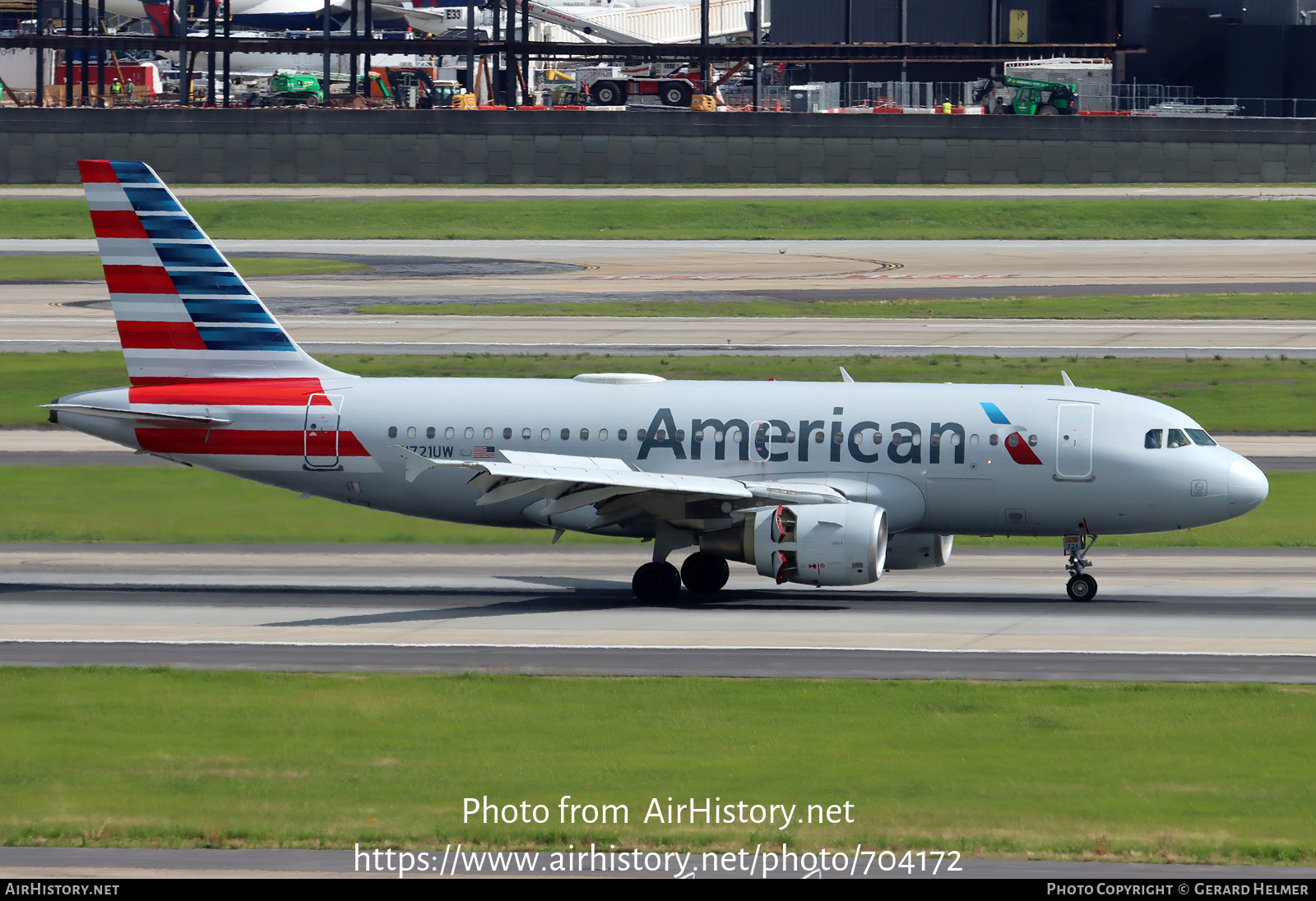 Aircraft Photo of N721UW | Airbus A319-112 | American Airlines | AirHistory.net #704172