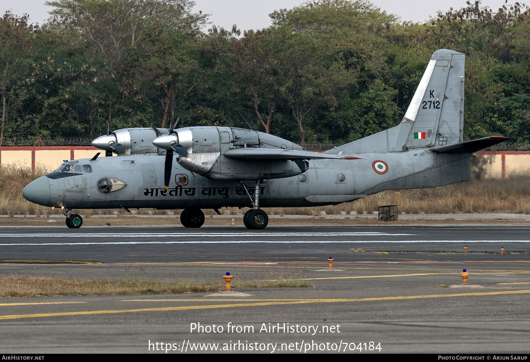 Aircraft Photo of K2712 | Antonov An-32RE | India - Air Force | AirHistory.net #704184