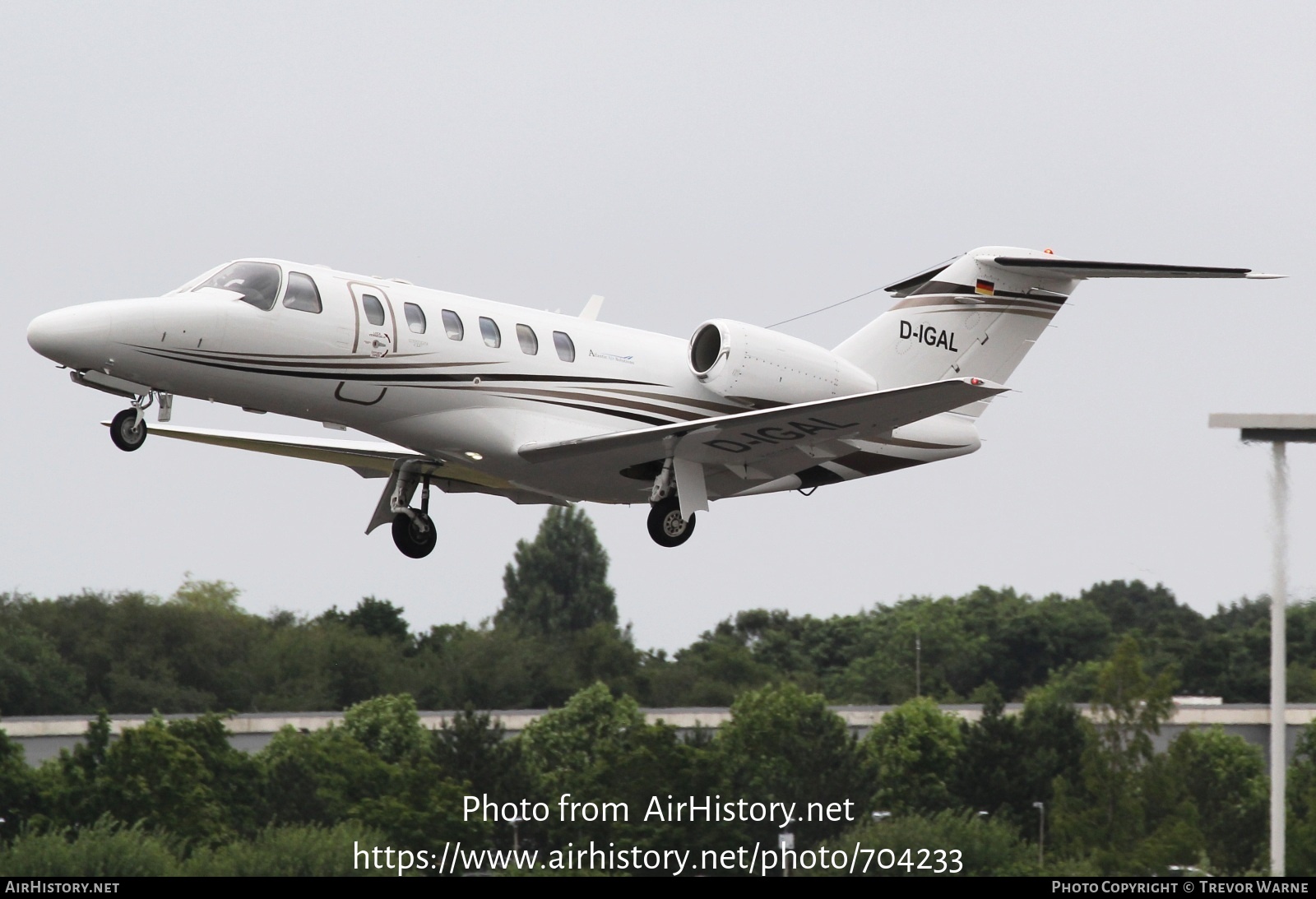 Aircraft Photo of D-IGAL | Cessna 525A CitationJet CJ2+ | AirHistory.net #704233