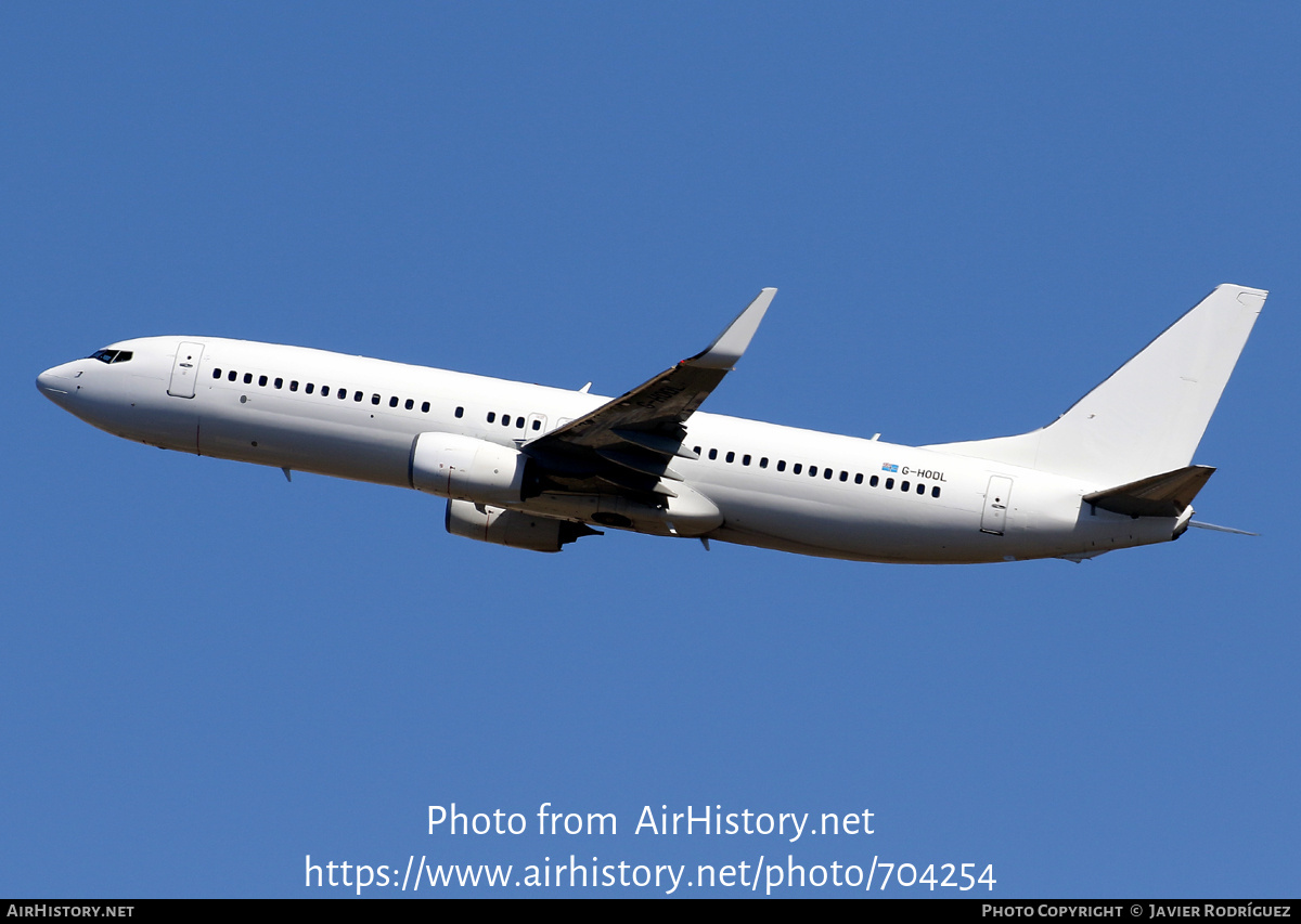 Aircraft Photo of G-HODL | Boeing 737-82R | AirHistory.net #704254