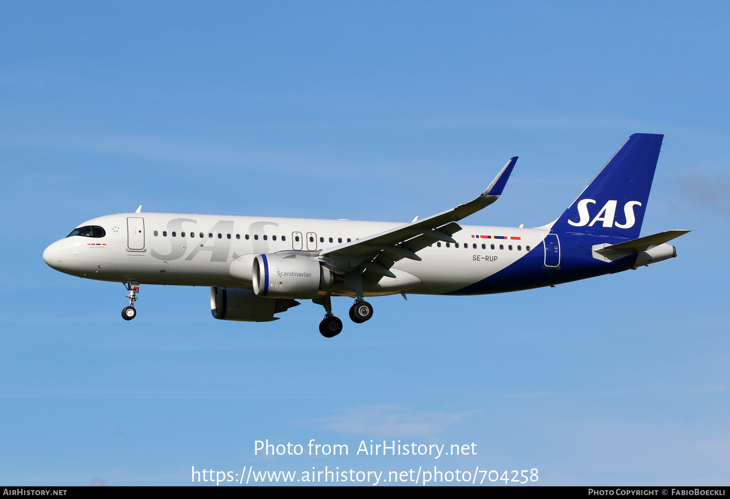 Aircraft Photo of SE-RUP | Airbus A320-251N | Scandinavian Airlines - SAS | AirHistory.net #704258