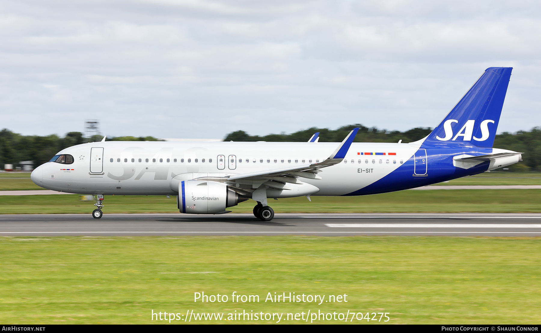 Aircraft Photo of EI-SIT | Airbus A320-251N | Scandinavian Airlines - SAS | AirHistory.net #704275