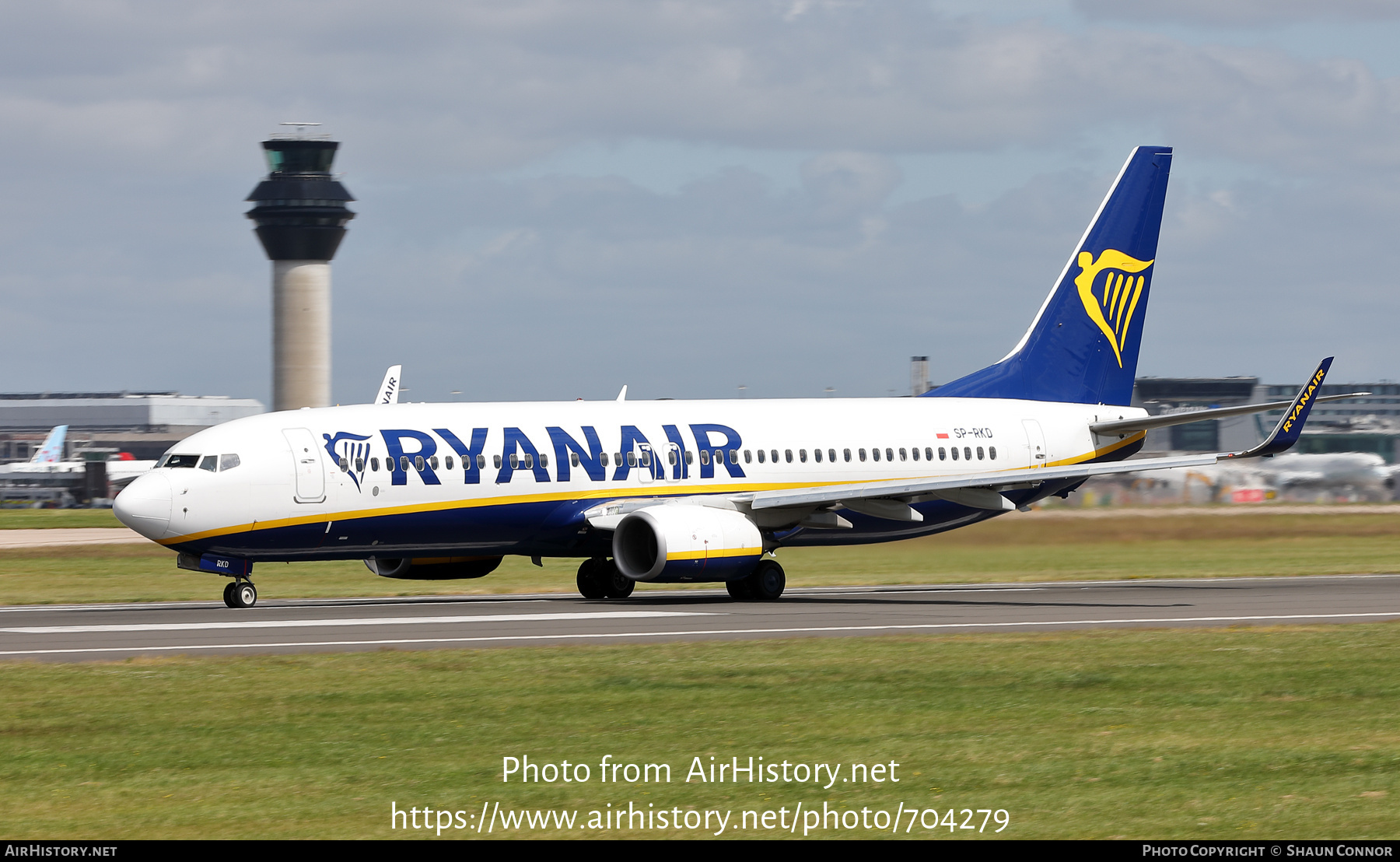 Aircraft Photo of SP-RKD | Boeing 737-8AS | Ryanair | AirHistory.net #704279