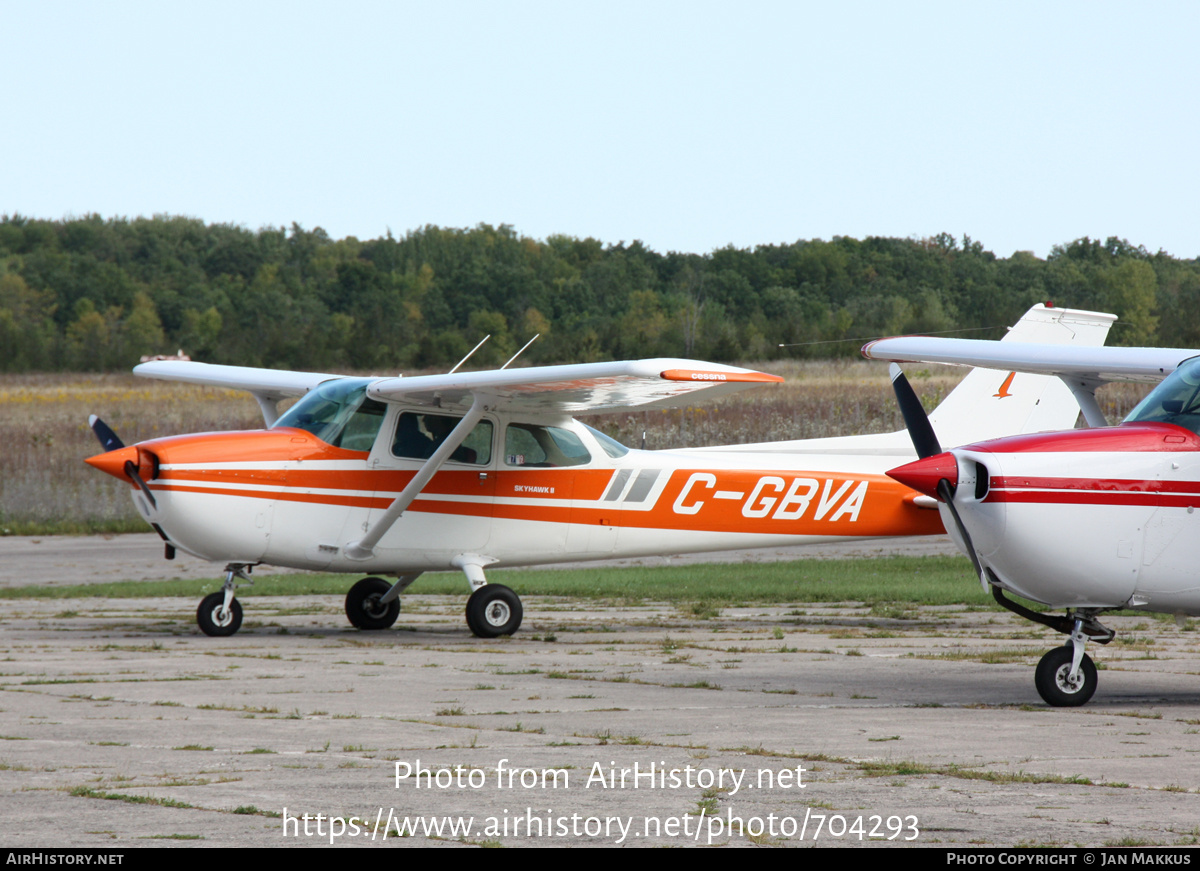 Aircraft Photo of C-GBVA | Cessna 172M Skyhawk | AirHistory.net #704293