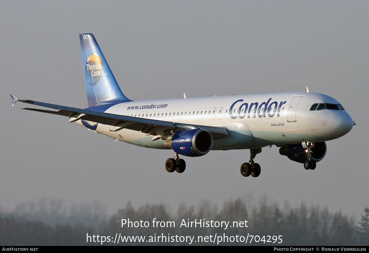 Aircraft Photo of D-AICE | Airbus A320-212 | Condor Flugdienst | AirHistory.net #704295