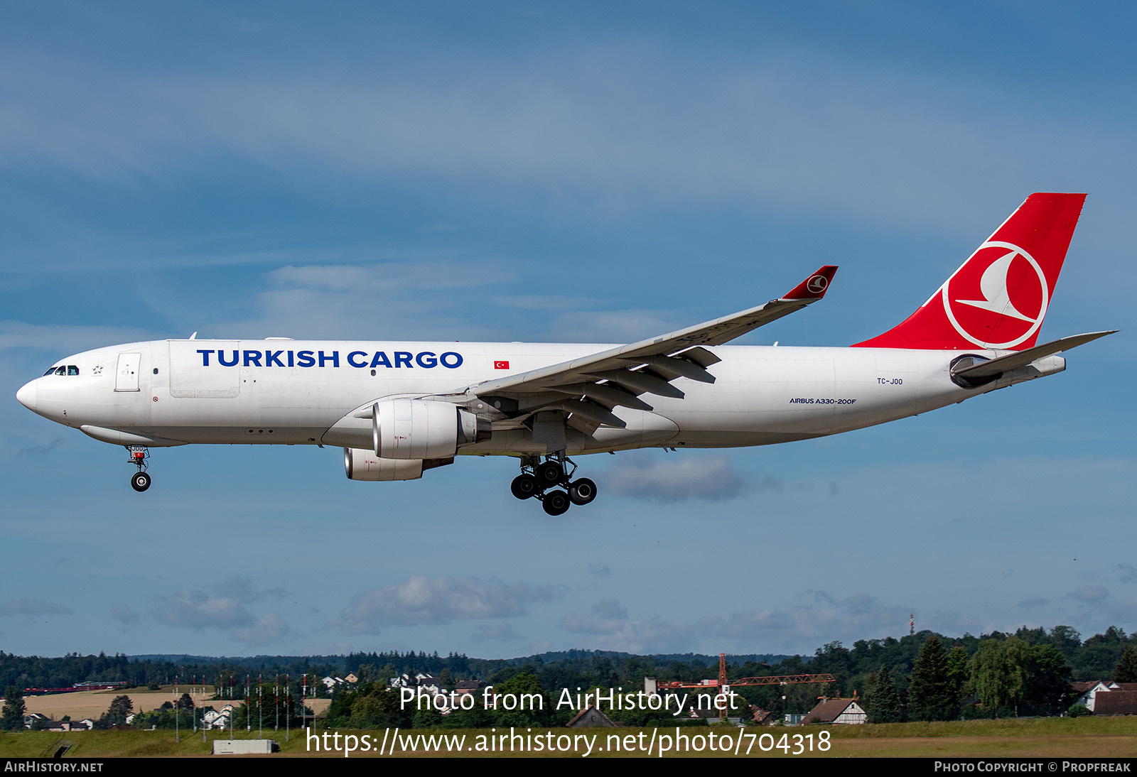 Aircraft Photo of TC-JOO | Airbus A330-223F | Turkish Airlines Cargo | AirHistory.net #704318