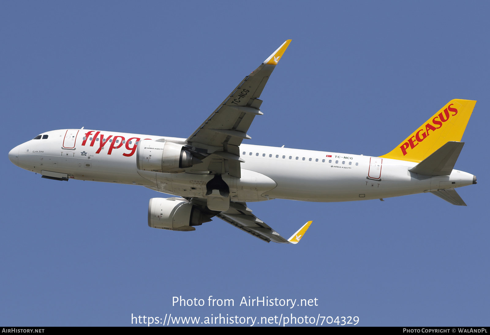 Aircraft Photo of TC-NCG | Airbus A320-251N | Pegasus Airlines | AirHistory.net #704329