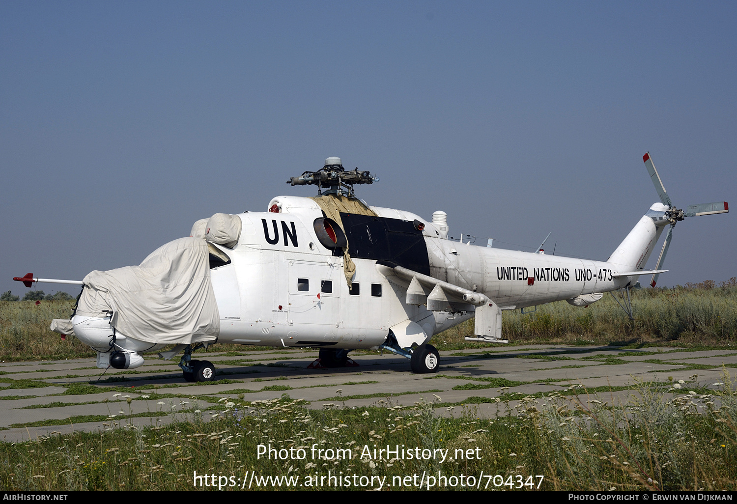 Aircraft Photo of UNO-473 | Mil Mi-24P | Ukraine - Army | AirHistory.net #704347