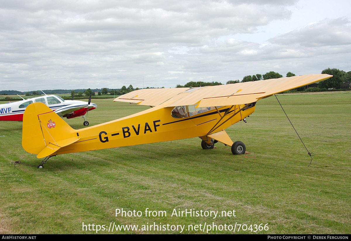 Aircraft Photo of G-BVAF | Piper J-3C-65 Cub | AirHistory.net #704366