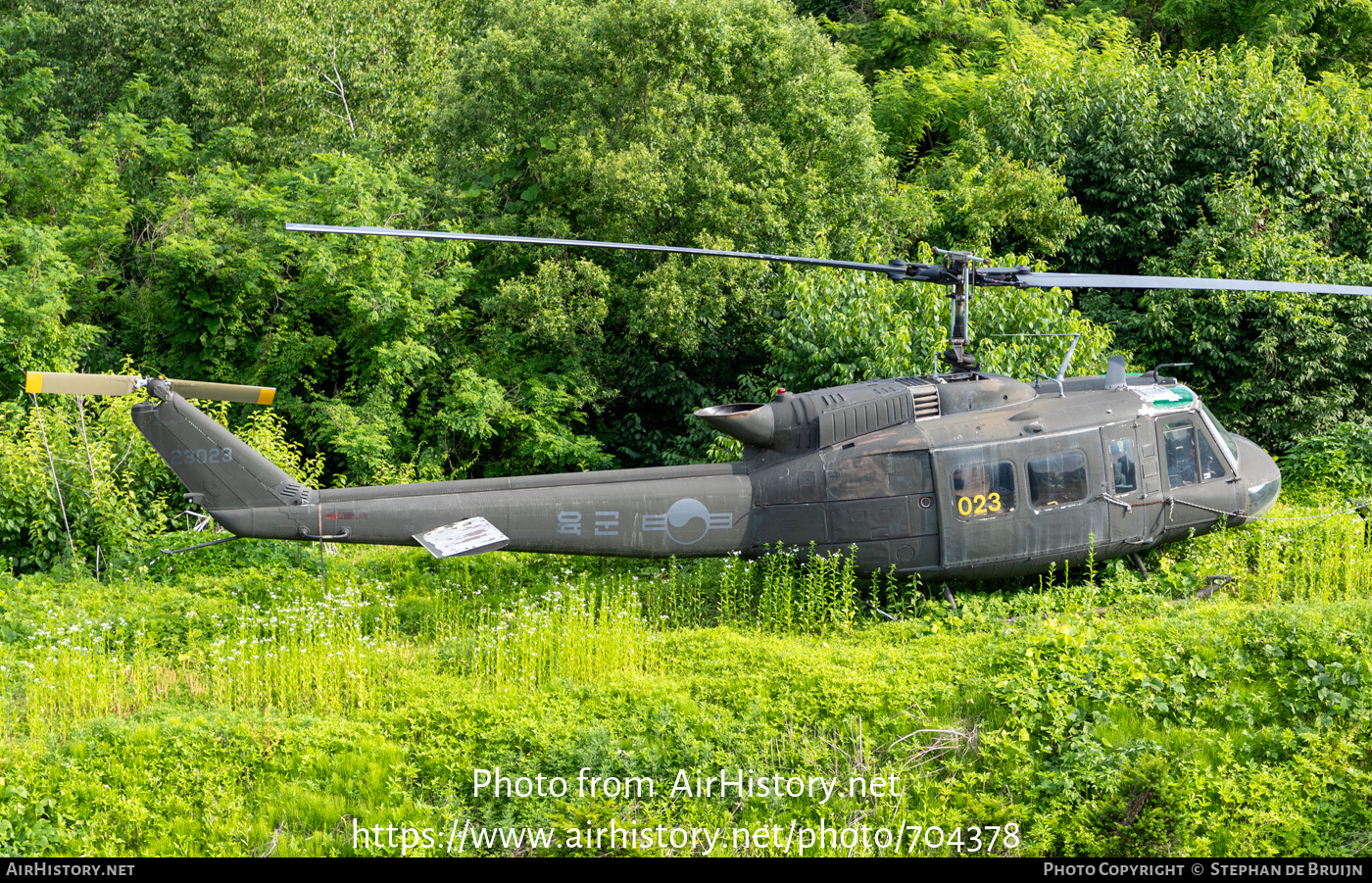 Aircraft Photo of 23023 | Bell UH-1H Iroquois | South Korea - Army | AirHistory.net #704378